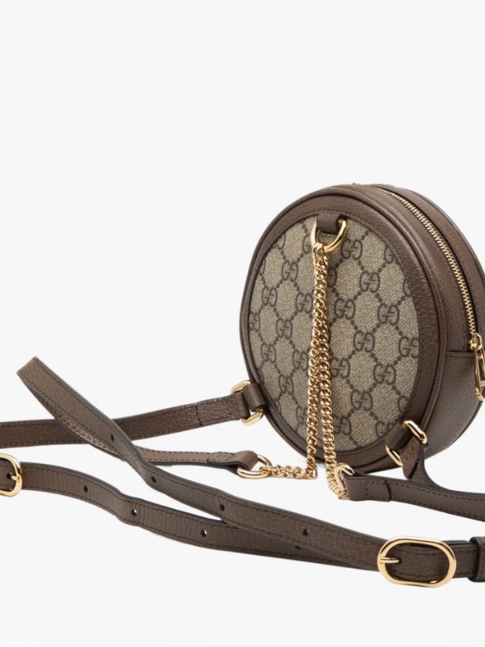 Gucci Mini GG Supreme Web Ophidia Round Backpack - Picture 2 of 2